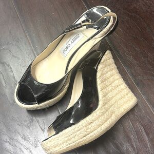 Jimmy Choo Espadrille Wedge sz 6